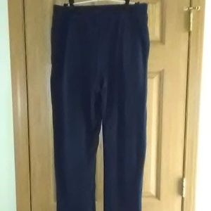 white stag knit pants